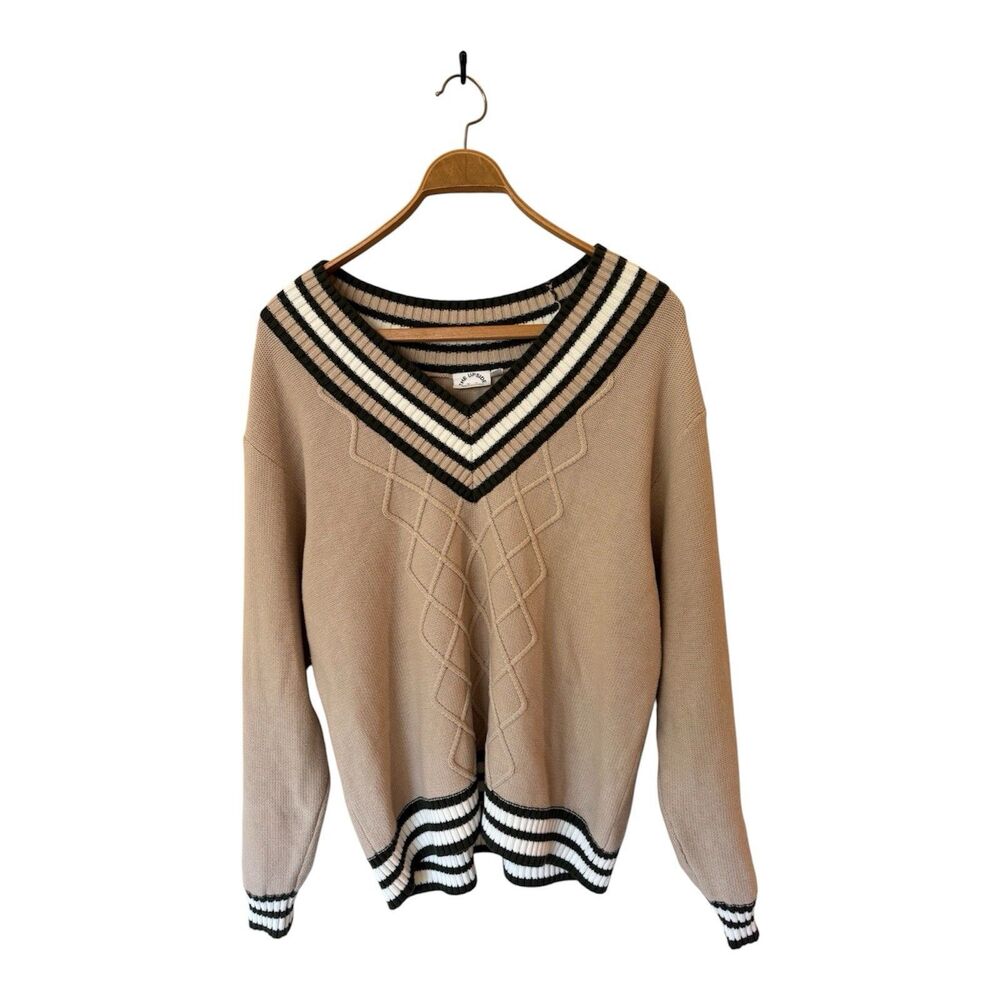 The Upside Pilot Louie V-Neck Sweater Size Small Women’s Classic Timeless Style - Picture 2 of 9